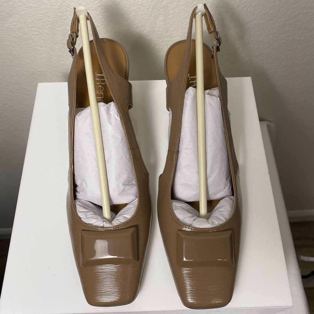 J.Renee Samina Mushroom Slingback Block Heels Size 7.5 NWT - Picture 5 of 15